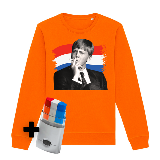 Koningsdag sweater | Smoking Willy