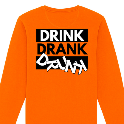 Koningsdag sweater | Drink Drank Drunk